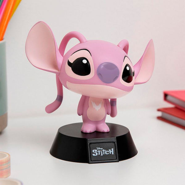 Lampă de masă fan Paladone Angel Icon Light PP14447LS Pink Disney photo 3
