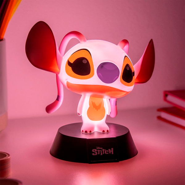 Lampă de masă fan Paladone Angel Icon Light PP14447LS Pink Disney photo 4