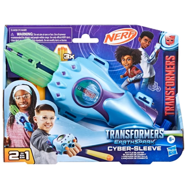 Бластер Hasbro Transformer Earthspark Role play Cybersleeve F8441 Синий патронный, Стрел, 6+ photo 2