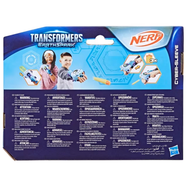 Бластер Hasbro Transformer Earthspark Role play Cybersleeve F8441 Синий патронный, Стрел, 6+ photo 4