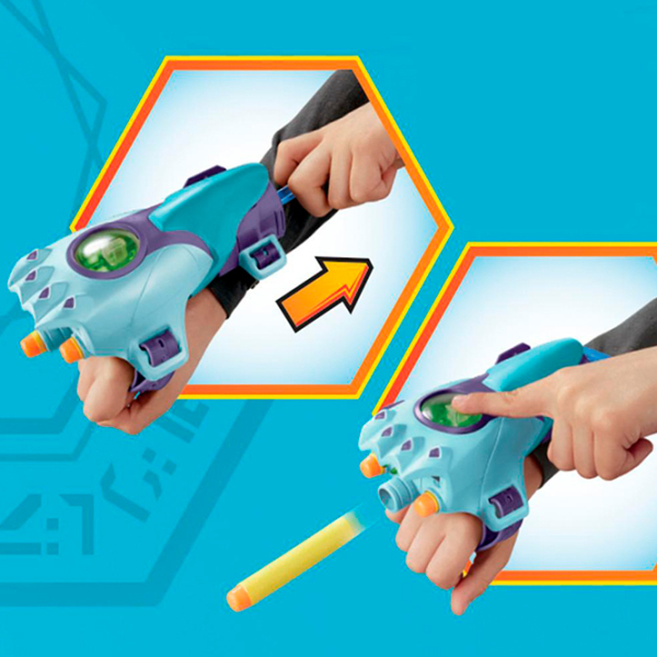 Бластер Hasbro Transformer Earthspark Role play Cybersleeve F8441 Синий патронный, Стрел, 6+ photo 8