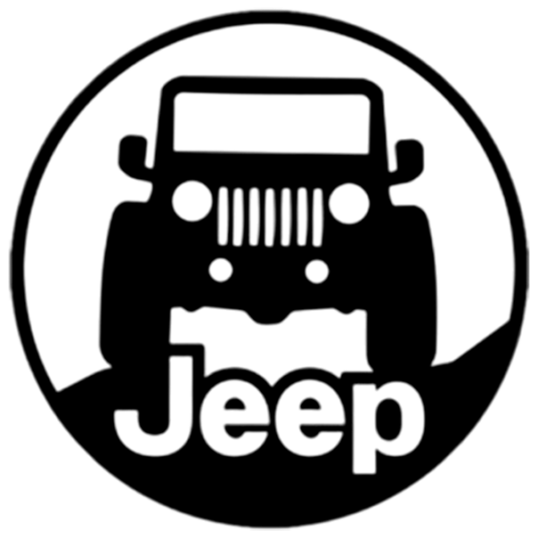 Наклейка декоративная Pigeon Jeep Черный  photo 1