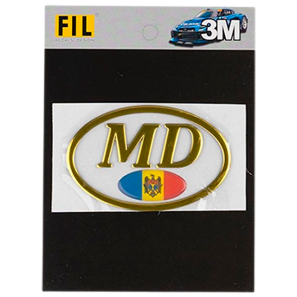 Sticker decorativ Pigeon MD Auriu  photo 1