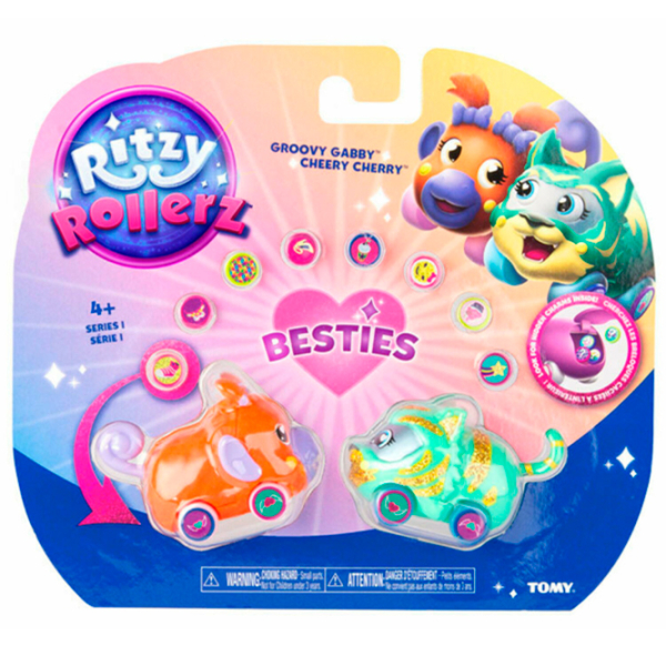 Set de mașini Tomy Ritzy Rollerz Besties RR46810
Blue
Multicolor  photo 4