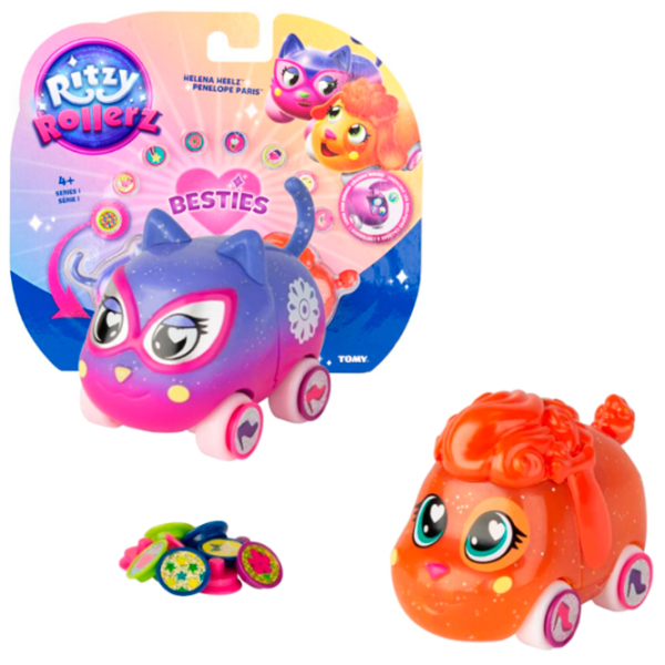 Set de mașini Tomy Ritzy Rollerz Helena și Penelopa RR46809
White
Multicolor  photo 7