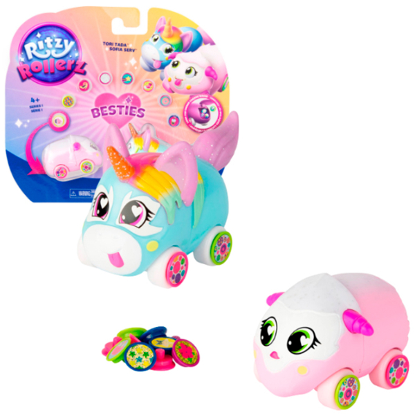 Set de mașini Tomy Ritzy Rollerz Tori și Sofia RR46811
Pink
Pink  photo 7