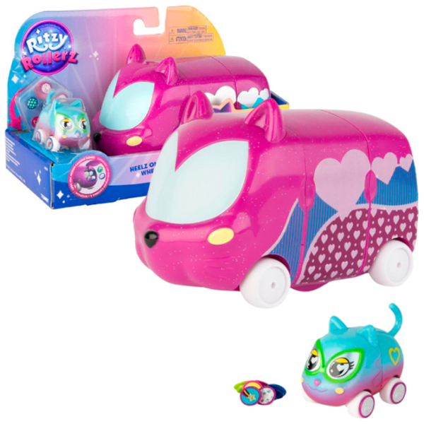 Set de mașini Tomy Ritzy Rollerz Magazin de pantofi Tocuri pe Roți RR46829
Green
Pink  photo 8
