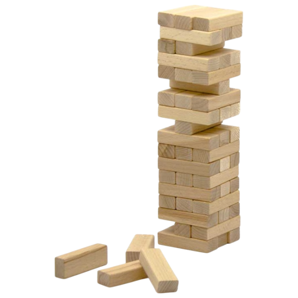 Joc de masă Maximus Gin GO! Jenga, 3+ photo 1