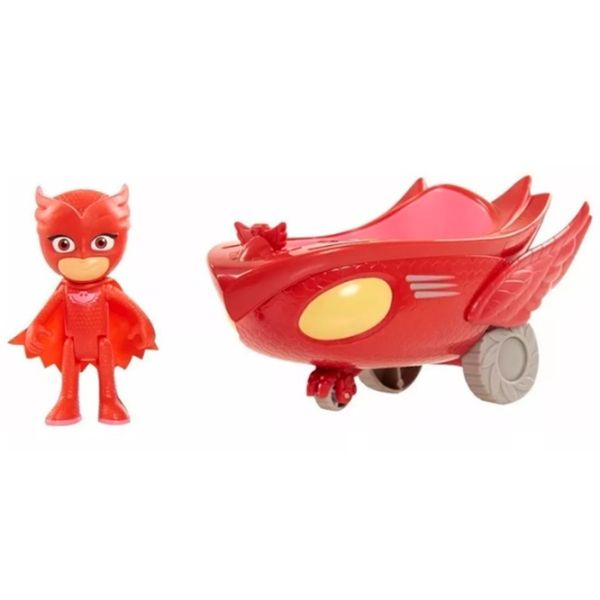 Mașină PJ Masks Masks Owl Glider PJ24630B
Yellow
Red  photo 2