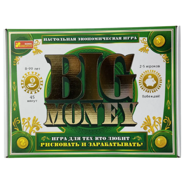 Joc de masă Ranok Creative Big Money Strategie, 8+