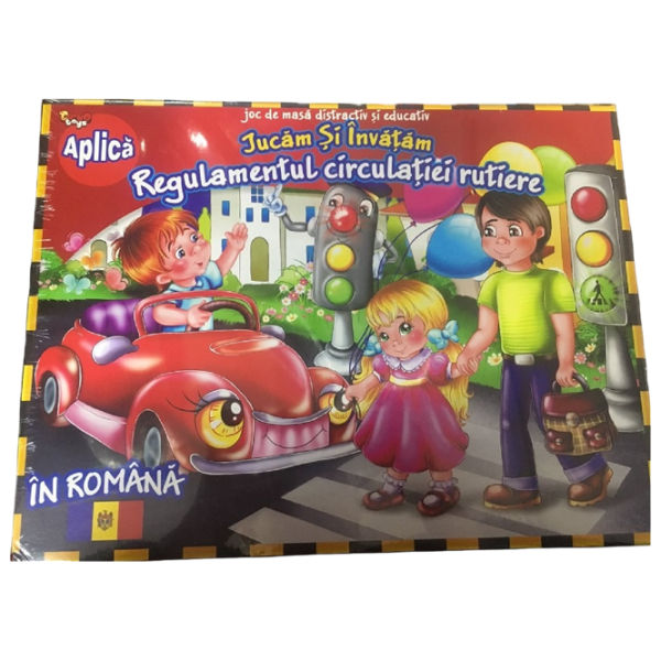 Joc educativ Insportline Traffic rules Dezvoltare, 3+