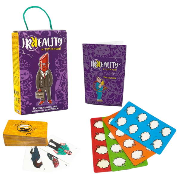 Joc de masă Strateg Irreality Carti de joc, 10+