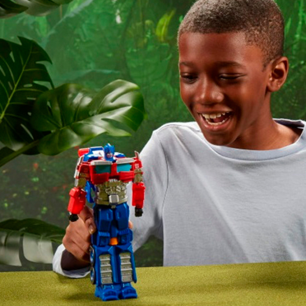 Бластер Hasbro Transformer Optimus Prime Blaser F3901 Синий патронный, Стрел, 6+ photo 6