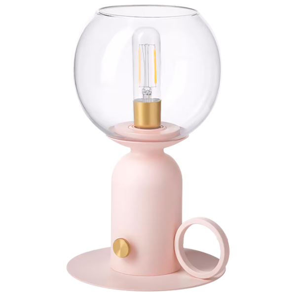 Lampă de masă Ikea Askmuller Pink Rețea photo 1
