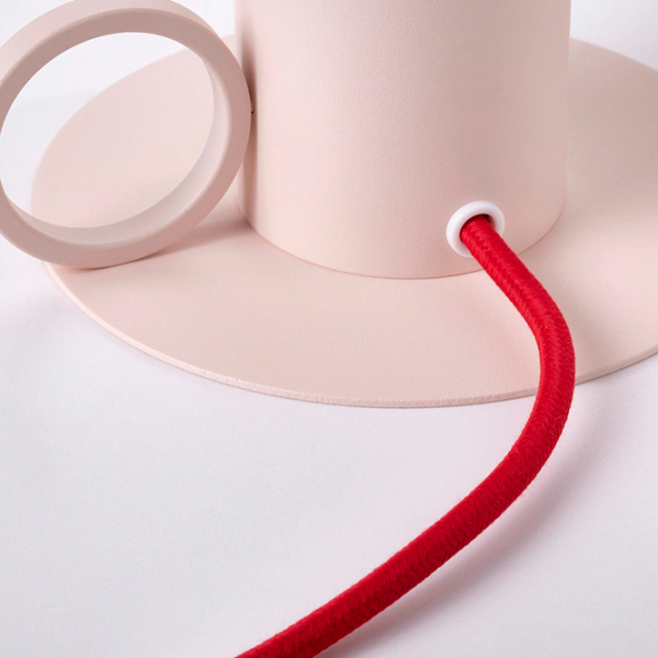 Lampă de masă Ikea Askmuller Pink Rețea photo 3