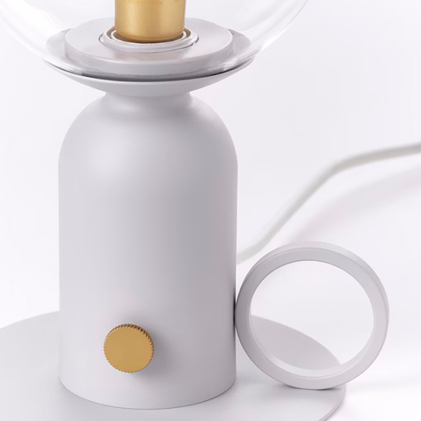 Настольная лампа Ikea Askmuller Серый От сети photo 4