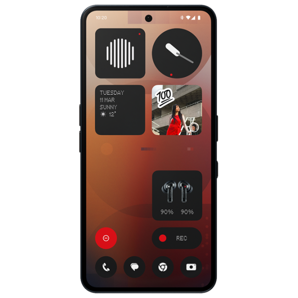 Nothing Phone (3a) 256 GB Black  6.77" | 50 MP | 12 GB | Dual SIM photo 3