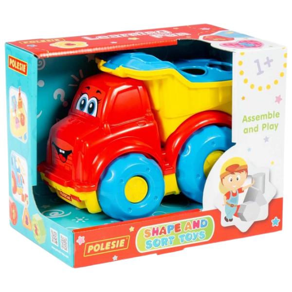 Joc educativ POLESIE Shape and Sort Joc de logică, 1+