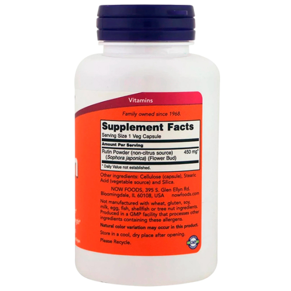 Vitamine Now Foods Rutin   100 photo 2