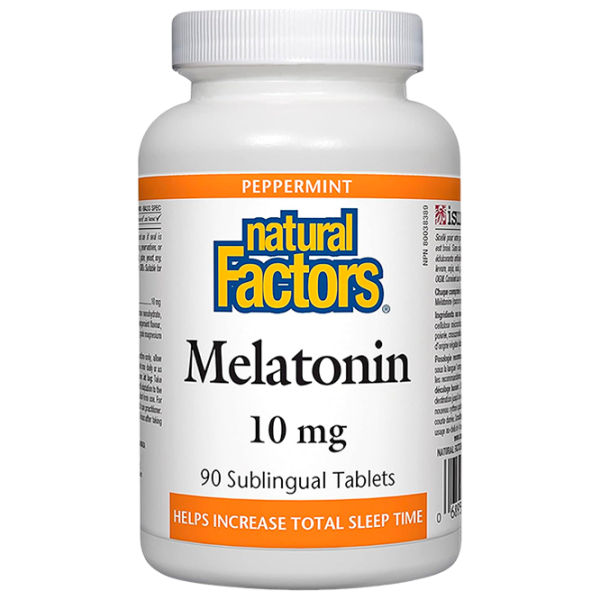 Vitamine și minerale Natural Factors MELATONIN   90 photo 1