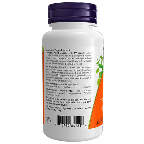 Vitamine și minerale Now Foods Maca   100 photo 3