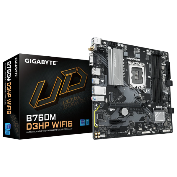 Материнская плата Gigabyte B760M D3HP WIFI6 mATX  photo 3