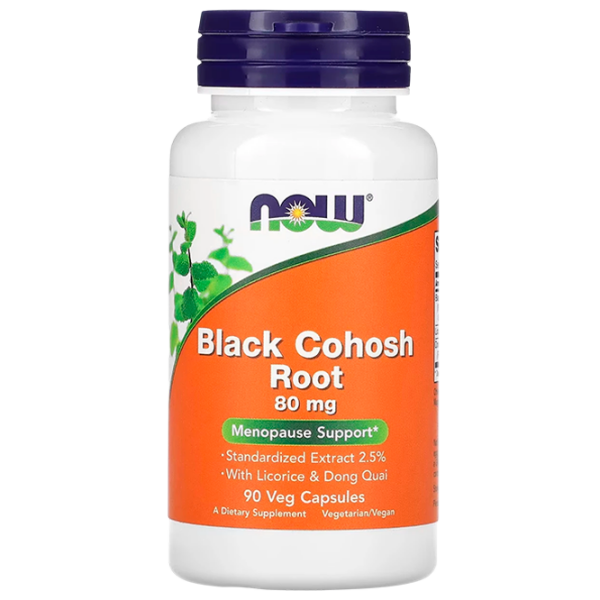 Пищевая добавка Now Foods Black Cohosh Root   90 photo 1