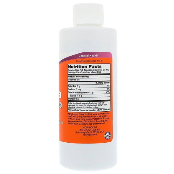 Пищевая добавка Now Foods Aloe Vera Concentrate    photo 3