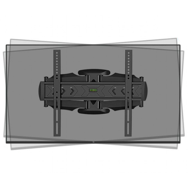 Кронштейн ТВ Gembird WM-58ST-01 Черный VESA 400 x 400 мм photo 7