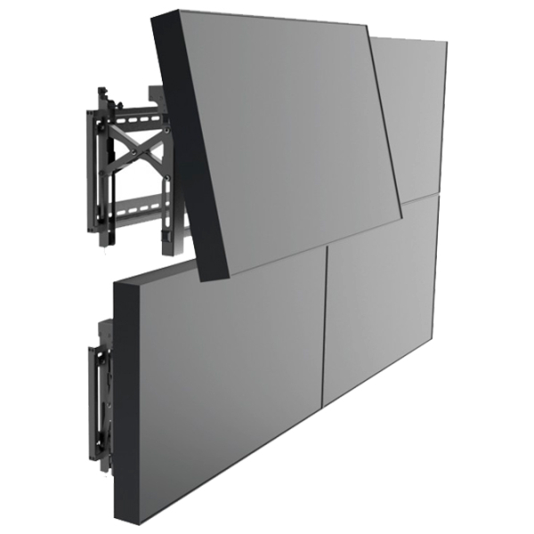 Кронштейн ТВ Reflecta Plano Video Wall 70-6040 Черный VESA 200 x 200 мм photo 3