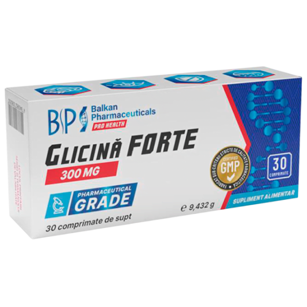 Vitamine Balkan Pharmaceuticals Glycine Forte  30  photo 1