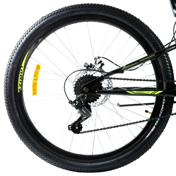Bicicletă Azimut Scorpion 29" 19" Black Yellow Oțel / Pentru adulți photo 4