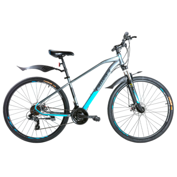Bicicletă Crosser Gemini 29" 19" Gray Blue Oțel / Pentru adulți photo 5
