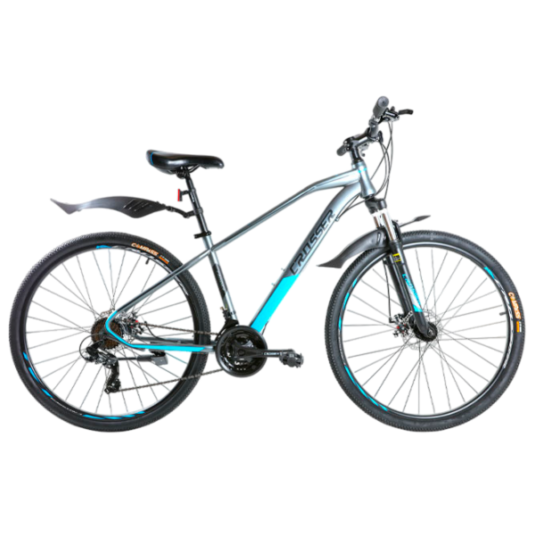 Bicicletă Crosser Gemini 29" 19" Gray Blue Oțel / Pentru adulți photo 5