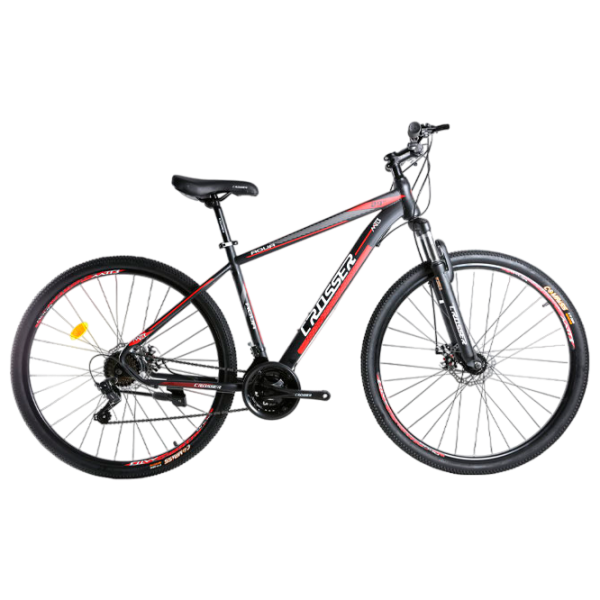 Bicicletă Crosser Aqua 29" 19" Black Red Oțel / Pentru adulți photo 5