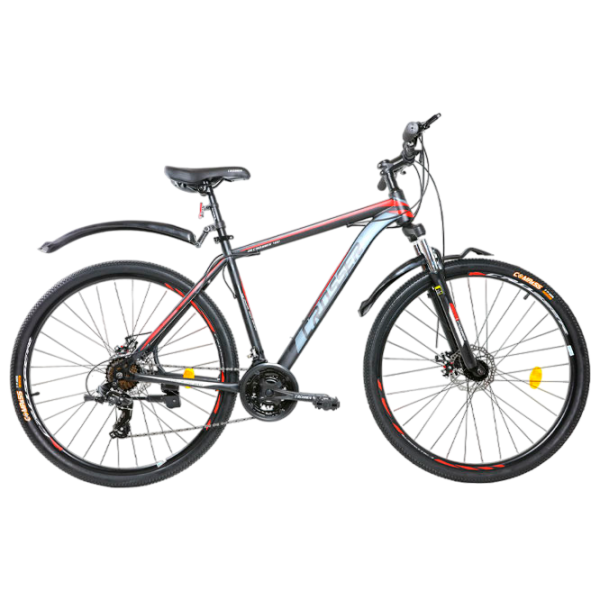Bicicletă Crosser 40D 29" 20" Black Red Oțel / Pentru adulți photo 5