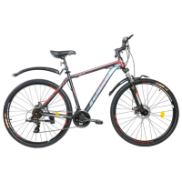 Bicicletă Crosser 40D 29" 20" Black Red Oțel / Pentru adulți