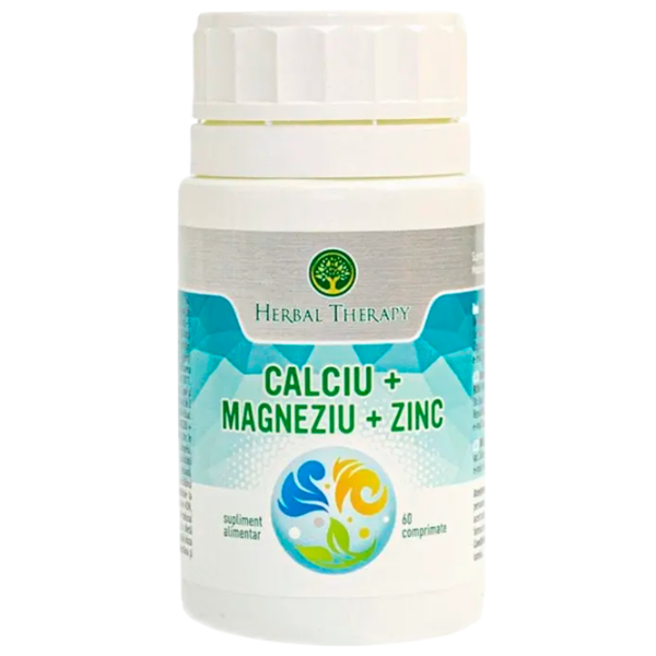 Витамины и минералы Herbal Therapy Ca+Mg+Zn 4840257009038 60  photo 1