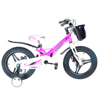Bicicletă Crosser Hunter 18" Violet White Aliaj de magneziu / Pentru copii