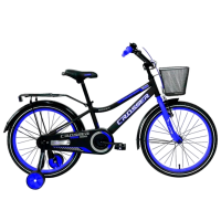 Bicicletă Crosser C13 20" Blue Black Oțel / Pentru copii