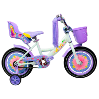 Bicicletă Crosser Girl-S 16" Violet White Oțel / Pentru copii