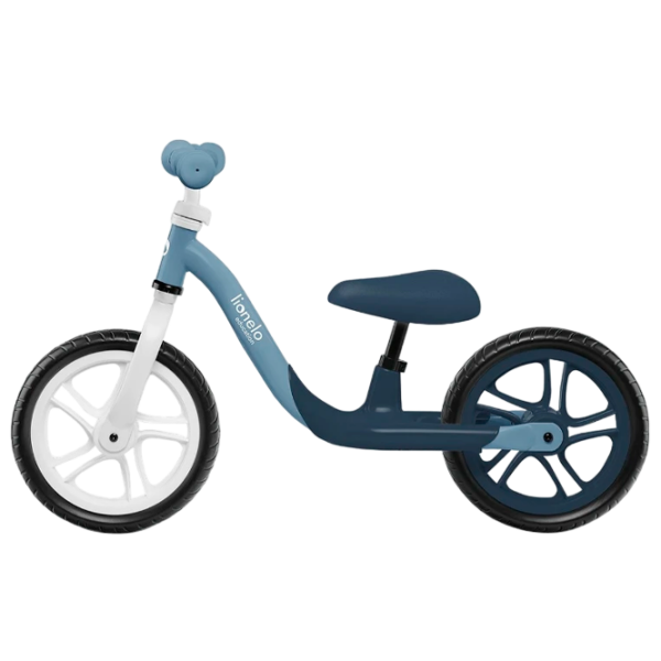 Bicicletă fără pedale Lionelo Alex 12" 12" Blue Denim Oțel / Pentru copii photo 7