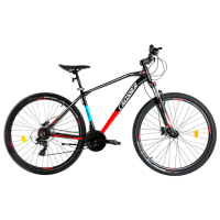 Bicicletă Crosser JAZZZ EF51 21S 29" 19" Red Black Aluminiu / Pentru adulți