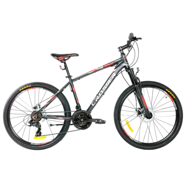 Bicicletă Crosser RALLY 26" 17" Red Aluminiu / Pentru adulți photo 5