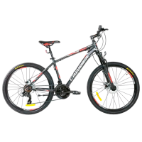 Bicicletă Crosser RALLY 26" 17" Red Aluminiu / Pentru adulți