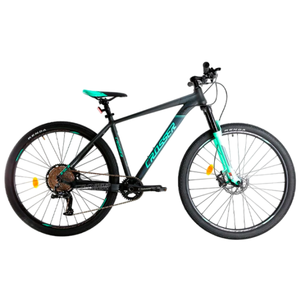 Bicicletă Crosser 075-C 29" 17" Green Aluminiu / Pentru adulți photo 7