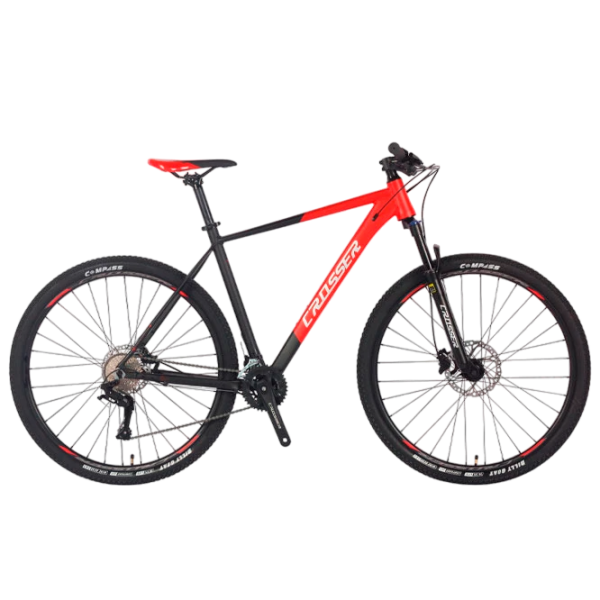 Bicicletă Crosser MT-041 29" 21" Red Aluminiu / Pentru adulți photo 5