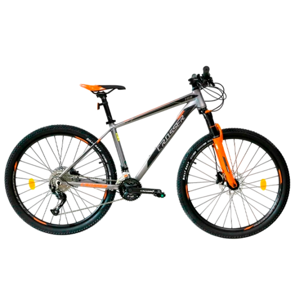 Bicicletă Crosser MT-042 29" 21" Orange  Aluminiu / Pentru adulți photo 6