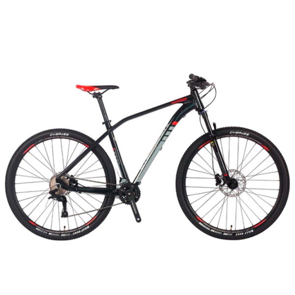 Bicicletă Crosser Shadow Original 29" 19" Black Aluminiu / Pentru adulți photo 6