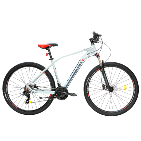 Bicicletă Crosser Shadow Original 29" 19" Gray Red Aluminiu / Pentru adulți photo 4